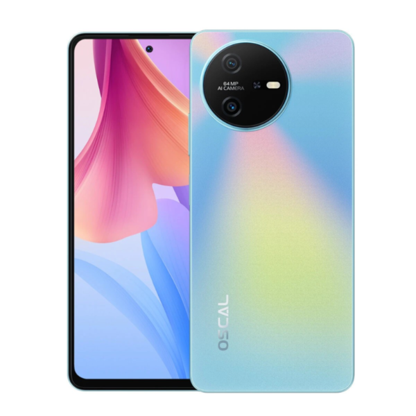 OSCAL TIGER 12 6.78 inch 120Hz 2.4K Display 24GB 256GB 64MP Camera 5000mAh 33W Fast Charge NFC Helio G99 Octa Core 4G Smartphone - Blue 12GB 256GB