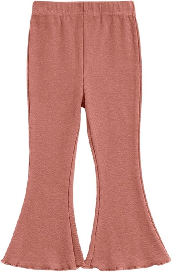 Spring and autumn casual solid color cute and fashionable pants and leggings for girls